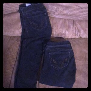 Hollister jeggings.